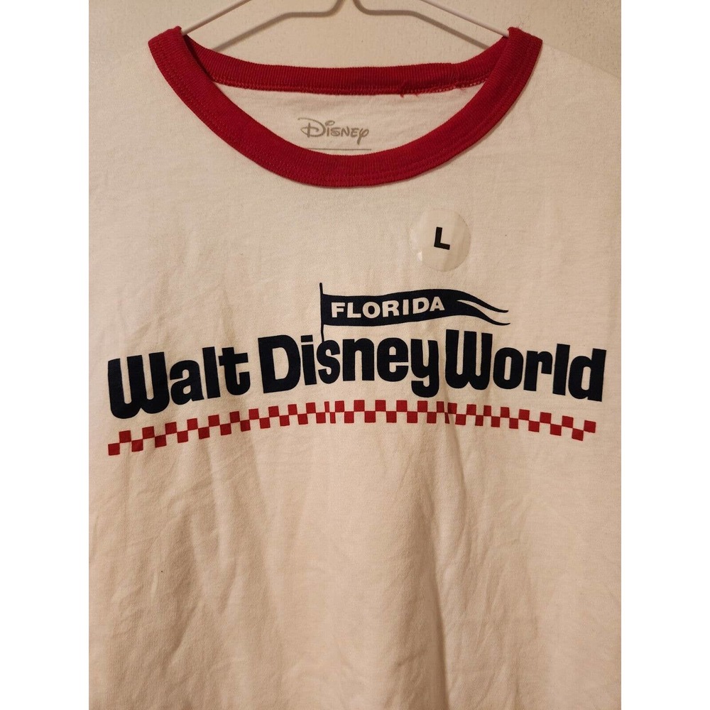 Disney Vans Youth Size L 50th Anniversary Disney World Florida Checkered Retro